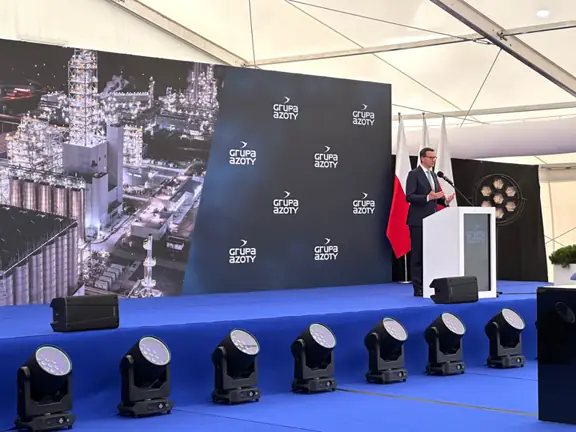 Grupa Azoty otwarcie nowej fabryki Police