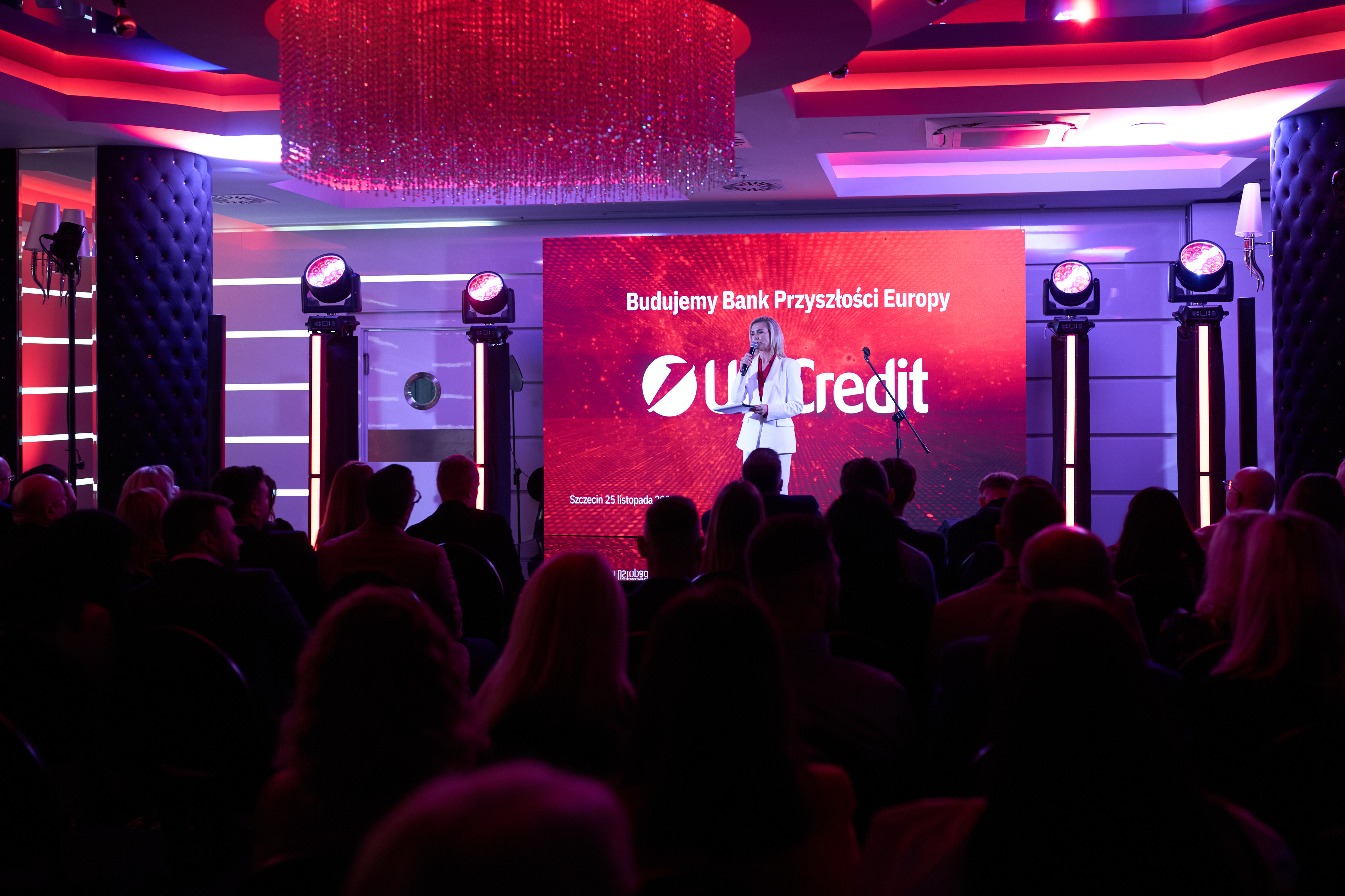 Obsługa techniczna eventu dla Uni Credit Hanza Tower Szczecin