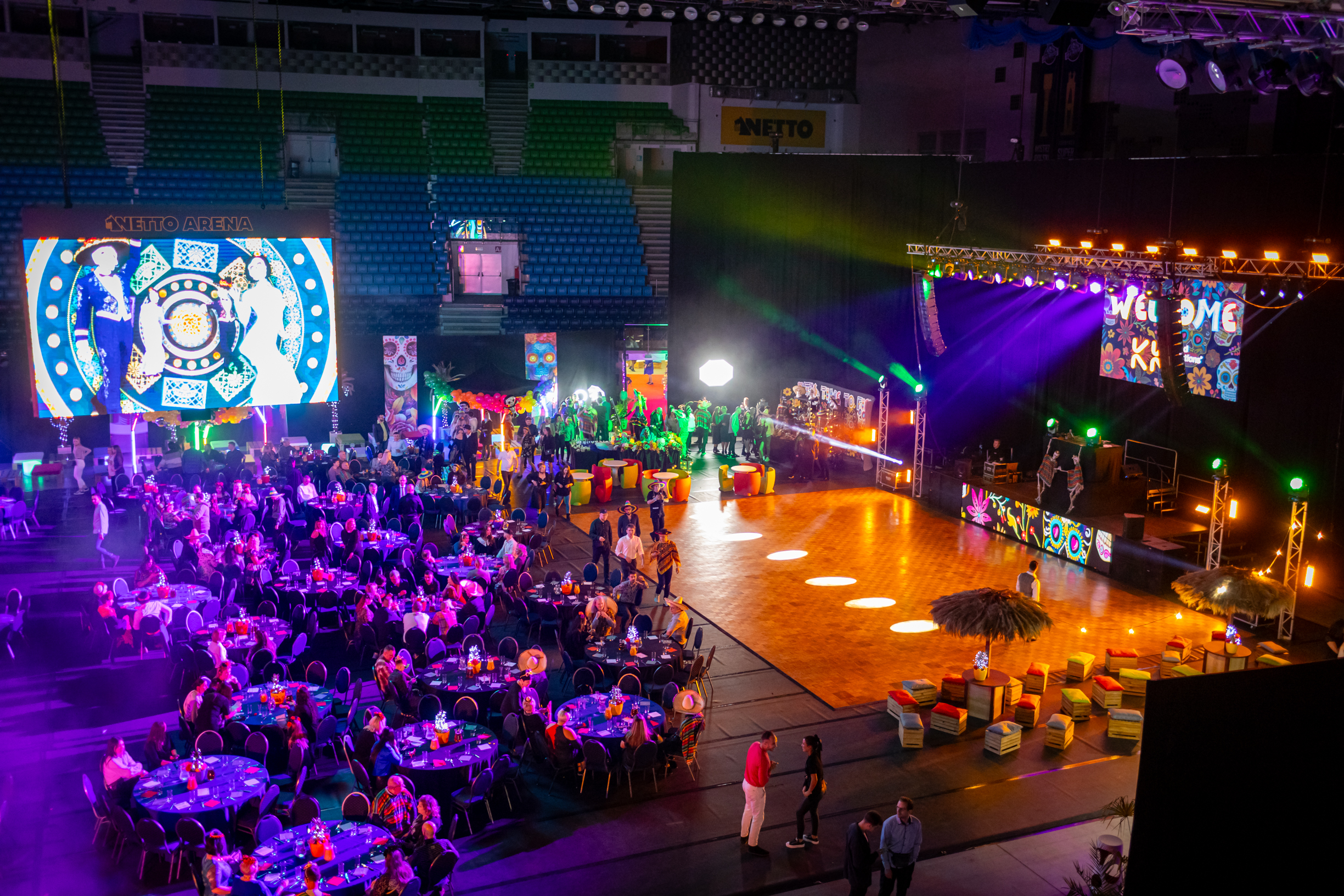 Obsługa techniczna eventu w Netto Arena Szczecin w stylu meksykańskim
