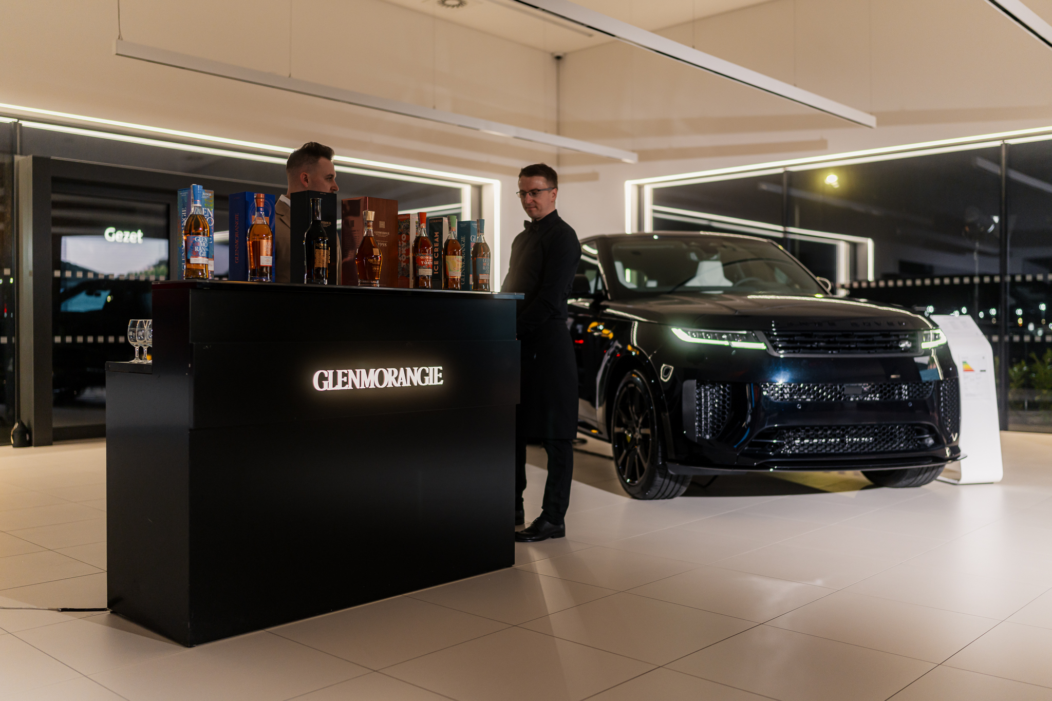 Spotkanie biznesowe Bońkowscy British Auto Szczecin Range Rover